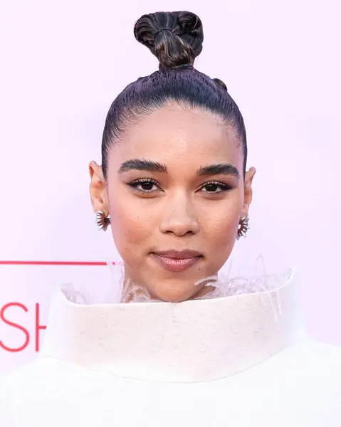 stock image Alexandra Shipp arrives at the Fashion Trust U.S. Awards 2024 held at a Private Residence on April 9, 2024 in Beverly Hills, Los Angeles, California, United States.