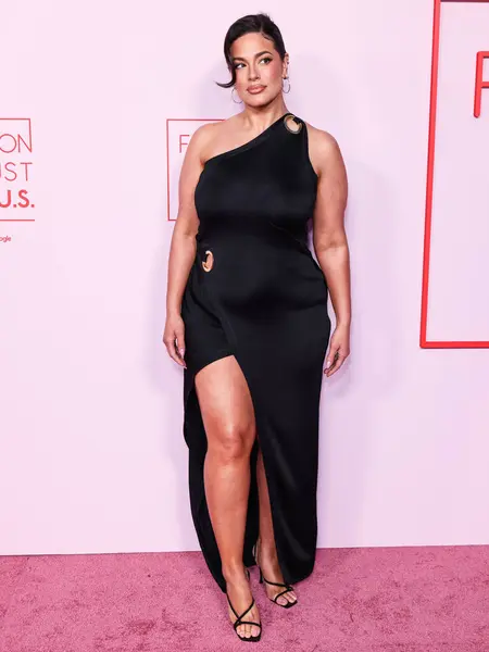 stock image Ashley Graham arrives at the Fashion Trust U.S. Awards 2024 held at a Private Residence on April 9, 2024 in Beverly Hills, Los Angeles, California, United States.