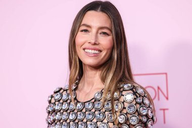 Jessica Biel Moda Vakfı 'na geldi. Ödül 2024, 9 Nisan 2024 'te Beverly Hills, Los Angeles, Kaliforniya, ABD' de bir özel konutta düzenlendi..