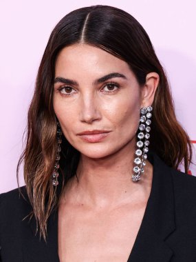 Lily Aldridge arrives at the Fashion Trust U.S. Awards 2024 held at a Private Residence on April 9, 2024 in Beverly Hills, Los Angeles, California, United States. clipart