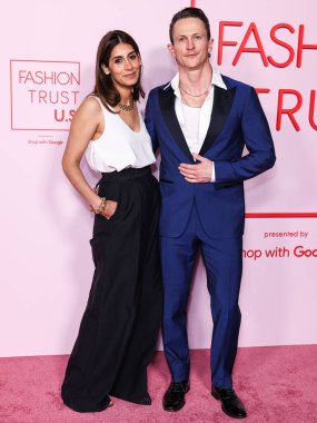 Tara Tucker ve Jonathan Tucker Amerika Moda Vakfı 'na vardılar. Ödül 2024, 9 Nisan 2024 'te Beverly Hills, Los Angeles, Kaliforniya, ABD' de bir özel konutta düzenlendi..