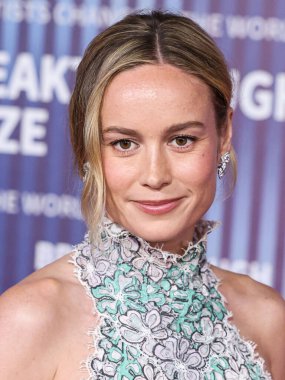 Chanel FW23 Couture giyen Brie Larson, 13 Nisan 2024 'te ABD' nin Kaliforniya eyaletinin Los Angeles kentinde bulunan Akademi Sinema Müzesi 'nde düzenlenen 10..
