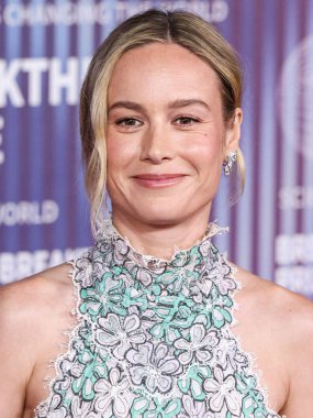 Chanel FW23 Couture giyen Brie Larson, 13 Nisan 2024 'te ABD' nin Kaliforniya eyaletinin Los Angeles kentinde bulunan Akademi Sinema Müzesi 'nde düzenlenen 10..