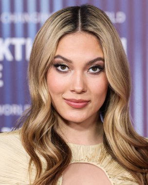 Eileen Gu, 13 Nisan 2024 'te Los Angeles, Kaliforniya, ABD' deki Akademi Sinema Müzesi 'nde düzenlenen 10..