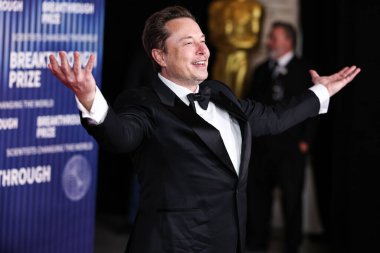 Elon Musk, 13 Nisan 2024 'te ABD' nin Kaliforniya eyaletinin Los Angeles kentinde bulunan Akademi Sinema Müzesi 'nde düzenlenen 10..