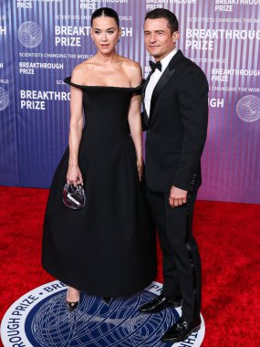 Katy Perry ve kocası Orlando Bloom, 13 Nisan 2024 'te Los Angeles, Kaliforniya, ABD' deki Akademi Sinema Müzesi 'nde düzenlenen 10..