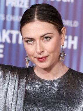 Maria Sharapova, 13 Nisan 2024 'te ABD' nin Kaliforniya eyaletinin Los Angeles kentinde bulunan Akademi Sinema Müzesi 'nde düzenlenen 10.. 