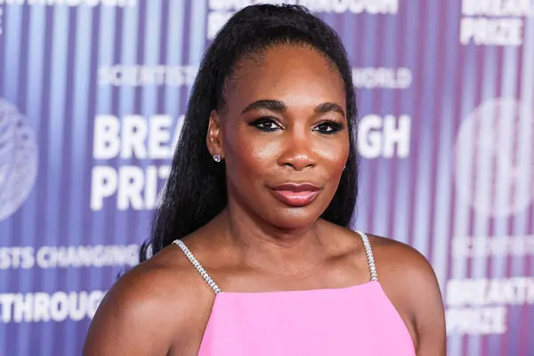 Venus Williams Arrives 10Th Annual Breakthrough Prize Ceremony Held Academy — Stock Photo, Image