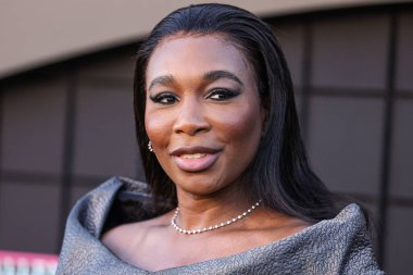 Venus Williams, 16 Nisan 2024 'te Westwood Village Theater, Los Angeles, Kaliforniya, ABD' de düzenlenen Amazon MGM Stüdyoları 'nın Los Angeles prömiyerine geldi.. 