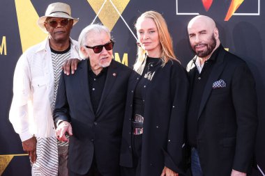 Samuel L. Jackson, Harvey Keitel, Uma Thurman ve John Travolta, 18 Nisan 2024 tarihinde Los Angeles 'ta düzenlenen 15. Geleneksel TCM Klasik Film Festivali 2024 Açılış Gecesi ve 30.