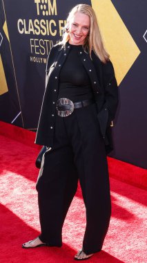 Uma Thurman, 15. Geleneksel TCM Klasik Film Festivali 2024 Açılış Gecesi ve 18 Nisan 2024 'te Hollywood, Los Angeles, Kaliforniya, ABD' deki TCL Çin Tiyatrosu 'nda düzenlenen Miramax' ın 'Pulp Fiction' adlı eserinin 30.. 