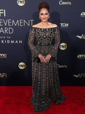 Ava DuVernay arrives at the 49th Annual AFI (American Film Institute) Lifetime Achievement Award Gala Tribute Celebrating Nicole Kidman held at the Dolby Theatre on April 27, 2024 in Hollywood, Los Angeles, California, United States.  clipart