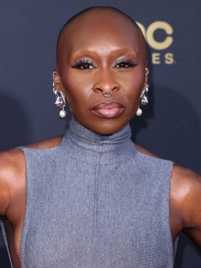 Cynthia Erivo, 27 Nisan 2024 'te Hollywood, Los Angeles, Kaliforniya, ABD' de düzenlenen Dolby Tiyatrosu 'nda düzenlenen Ömür Boyu Başarı Ödülü' ne ulaştı.. 