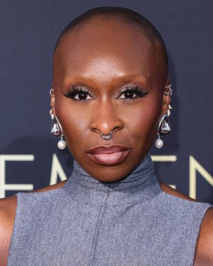 Cynthia Erivo, 27 Nisan 2024 'te Hollywood, Los Angeles, Kaliforniya, ABD' de düzenlenen Dolby Tiyatrosu 'nda düzenlenen Ömür Boyu Başarı Ödülü' ne ulaştı.. 