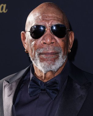 Morgan Freeman arrives at the 49th Annual AFI (American Film Institute) Lifetime Achievement Award Gala Tribute Celebrating Nicole Kidman held at the Dolby Theatre on April 27, 2024 in Hollywood, Los Angeles, California, United States.  clipart
