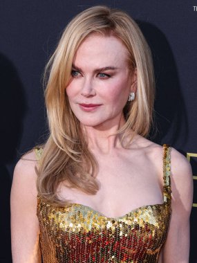 Balenciaga giyen Nicole Kidman, 27 Nisan 2024 'te Hollywood, Los Angeles, Kaliforniya, ABD' de düzenlenen Dolby Tiyatrosu 'nda düzenlenen Nicole Kidman' ın Ömür Boyu Başarı Ödülü 'ne ulaştı.
