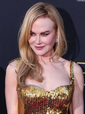 Balenciaga giyen Nicole Kidman, 27 Nisan 2024 'te Hollywood, Los Angeles, Kaliforniya, ABD' de düzenlenen Dolby Tiyatrosu 'nda düzenlenen Nicole Kidman' ın Ömür Boyu Başarı Ödülü 'ne ulaştı.