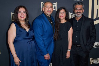 Wendy Carrillo, Jose Arellano, Darya Maeki ve Franky Carrillo, Homeboy Industries 'in 2024 Lo Maximo Ödülleri ve Los Angeles JW Marriott Los Angeles' ta düzenlenen bağış galasına 27 Nisan 2024 'te geldiler..