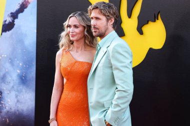 Ryan Gosling ve Emily Blunt, Los Angeles Universal Pictures 'ın 