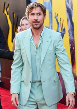 Gucci takım elbiseli Ryan Gosling, Los Angeles Universal Pictures 'ın' The Fall Guy 'filminin Los Angeles galasına 30 Nisan 2024' te Hollywood, Los Angeles, Kaliforniya, ABD 'deki Dolby Tiyatrosu' nda gerçekleştirildi.. 