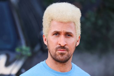 Ryan Gosling dressed as Beavis from Beavis and Butt-Head arrives at the Los Angeles Premiere Of Universal Pictures' 'The Fall Guy' held at the Dolby Theatre on April 30, 2024 in Hollywood, Los Angeles, California, United States. 