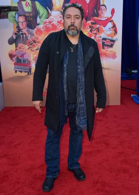 Felix Solis arrives at the Los Angeles Premiere Of Netflix's 'Unfrosted' held at The Egyptian Theatre Hollywood on April 30, 2024 in Hollywood, Los Angeles, California, United States.  clipart
