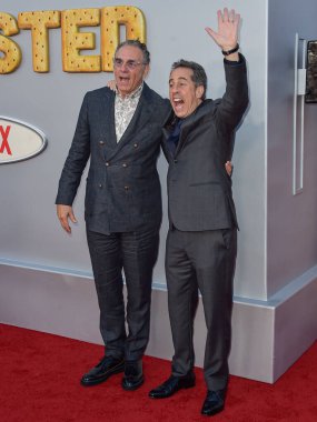 Michael Richards ve Jerry Seinfeld, Netflix 'in 30 Nisan 2024' te Hollywood 'daki Hollywood Mısırlı Tiyatrosu' nda düzenlenen Los Angeles Premiere Of Netflix 'in 