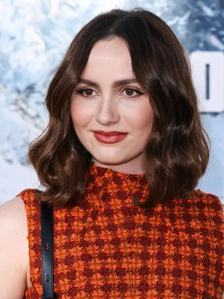 Maude Apatow Arrives Montblanc Meisterstuck 100Th Anniversary Gallery Held Paramour Stock Picture
