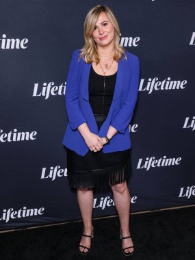 Nicole Vogel arrives at An Evening With Lifetime: Conversations On Controversies FYC Event For 'Murdaugh Murders: The Movie', 'Where Is Wendy Williams?' and 'The Prison Confessions of Gypsy Rose Blanchard' on May 1, 2024 in Los Angeles clipart