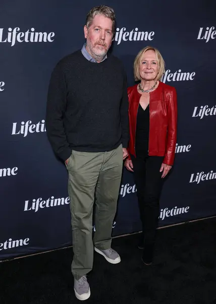 stock image Mark Ford and Erica Hanson arrive at An Evening With Lifetime: Conversations On Controversies FYC Event For 'Murdaugh Murders: The Movie', 'Where Is Wendy Williams?' and 'The Prison Confessions of Gypsy Rose Blanchard' on May 1, 2024 in Los Angeles