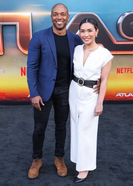 Justin Walker White, Netflix 'in 20 Mayıs 2024' te Hollywood 'daki Hollywood Mısır Tiyatrosu' ndaki 'Atlas' ının Los Angeles Premiere 'ine geldi.. 