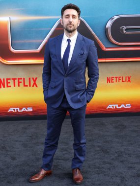 Leo Sardarian, 20 Mayıs 2024 'te Hollywood' daki Hollywood Mısır Tiyatrosu 'nda düzenlenen Netflix' in 'Atlas' ının Los Angeles galasına geldi..