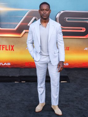 Sterling K. Brown, 20 Mayıs 2024 'te Hollywood' daki Hollywood Mısır Tiyatrosu 'nda düzenlenen Netflix' in 'Atlas' ının Los Angeles Premiere 'ine geldi..