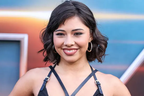 stock image Xochitl Gomez arrives at the Los Angeles Premiere Of Netflix's 'Atlas' held at The Egyptian Theatre Hollywood on May 20, 2024 in Hollywood, Los Angeles, California, United States.