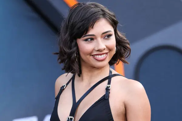 stock image Xochitl Gomez arrives at the Los Angeles Premiere Of Netflix's 'Atlas' held at The Egyptian Theatre Hollywood on May 20, 2024 in Hollywood, Los Angeles, California, United States.