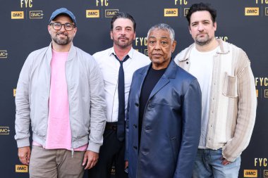 Ryan Maldonado, Skeet Ulrich, Giancarlo Esposito ve Eduardo Javier Canto, Emmy FYC Sunuculuğu AMC Sunar: 21 Mayıs 2024 'te ABD' nin Kaliforniya eyaletinin Los Angeles kentindeki Wolf Theatre 'da düzenlenen Hikaye Anlatımsız.