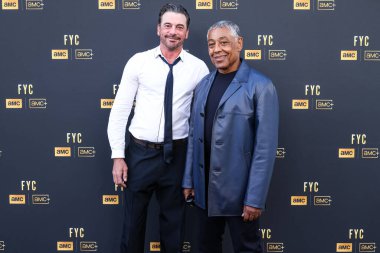 Skeet Ulrich ve Giancarlo Esposito, Emmy FYC Etkinliği 'nin AMC Sunucuları' na ev sahipliği yapmak üzere 21 Mayıs 2024 'te ABD' nin Kaliforniya eyaletinin Los Angeles kentindeki Wolf Theatre 'da düzenlenen Hikaye Anlatımsız' a geldiler..