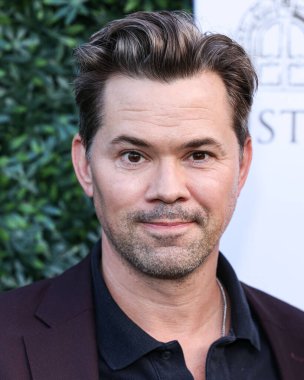 Andrew Rannells arrives at the Reefer Madness: The Musical' Opening Night Performance held at The Whitley on May 30, 2024 in Hollywood, Los Angeles, California, United States. clipart