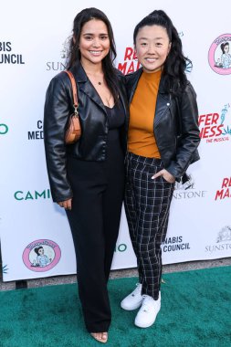 Marisela Zumbado ve kız arkadaşı Sherry Cola, 30 Mayıs 2024 'te Hollywood, Los Angeles, Kaliforniya, ABD' de The Whitley 'de düzenlenen Müzikal' Açılış Gecesi Performansı 'na geldiler..