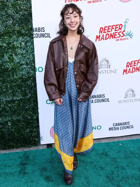 stock image Aubrey Anderson-Emmons arrives at the Reefer Madness: The Musical' Opening Night Performance held at The Whitley on May 30, 2024 in Hollywood, Los Angeles, California, United States.