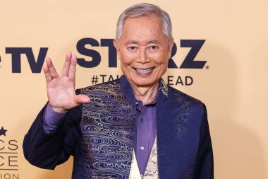 George Takei, 7 Haziran 2024 'te Fairmont Century Plaza Oteli' nde düzenlenen LGBTQ + Sinema ve Televizyon Eleştirmenleri Kutlaması 'na katılmıştır.. 