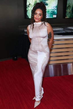 Kiersey Clemons, Apple TV + Monarch: Monsters 'Emmy FYC Etkinliği' ne 8 Haziran 2024 'te Şaban Medya Akademisi' ndeki Wolf Theatre 'da gerçekleştirildi.