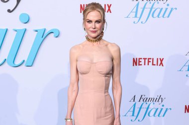 Gucci ve Paris Teksas ayakkabıları giyen Nicole Kidman, 13 Haziran 2024 'te Hollywood' da Hollywood, Los Angeles, Kaliforniya, ABD 'de düzenlenen Netflix' in 