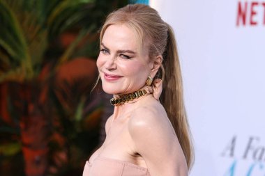 Gucci ve Paris Teksas ayakkabıları giyen Nicole Kidman, 13 Haziran 2024 'te Hollywood' da Hollywood, Los Angeles, Kaliforniya, ABD 'de düzenlenen Netflix' in 