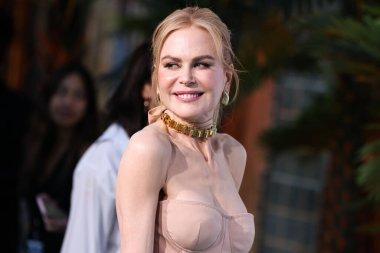 Gucci ve Paris Teksas ayakkabıları giyen Nicole Kidman, 13 Haziran 2024 'te Hollywood' da Hollywood, Los Angeles, Kaliforniya, ABD 'de düzenlenen Netflix' in 