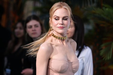 Gucci ve Paris Teksas ayakkabıları giyen Nicole Kidman, 13 Haziran 2024 'te Hollywood' da Hollywood, Los Angeles, Kaliforniya, ABD 'de düzenlenen Netflix' in 