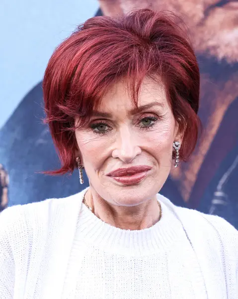 stock image Sharon Osbourne arrives at the Los Angeles Premiere Of Focus Features' 'The Bikeriders' held at the TCL Chinese Theatre IMAX on June 17, 2024 in Hollywood, Los Angeles, California, United States.