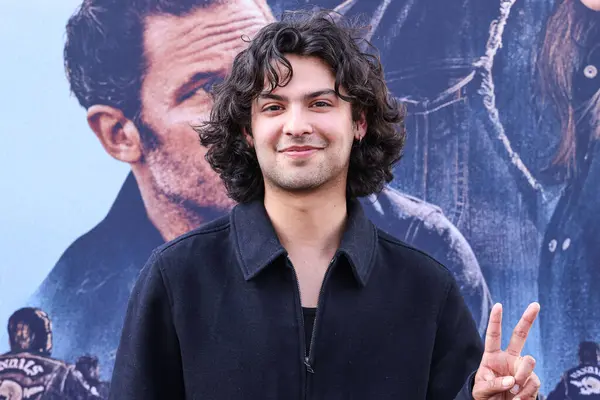 stock image Xolo Mariduena arrives at the Los Angeles Premiere Of Focus Features' 'The Bikeriders' held at the TCL Chinese Theatre IMAX on June 17, 2024 in Hollywood, Los Angeles, California, United States.