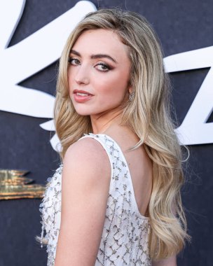 Peyton List, Netflix 'in' Kobra Kai 'Sezon 6 Bölüm 1' in Los Angeles Özel Gösterimi 'ne 17 Temmuz 2024' te ABD 'nin Los Angeles, Kaliforniya' da bulunan Griffith Park 'taki Amerikan Batısının Autry Müzesi' ne geliyor..