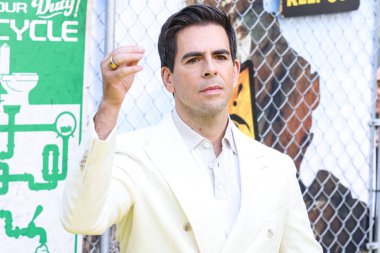 Eli Roth, 6 Ağustos 2024 'te Hollywood, Los Angeles, Kaliforniya, ABD' deki TCL Çin Tiyatrosu IMAX 'ta düzenlenen Lionsgate Film' Borderlands 'in Özel Los Angeles Fan Etkinliği' ne ulaştı.. 